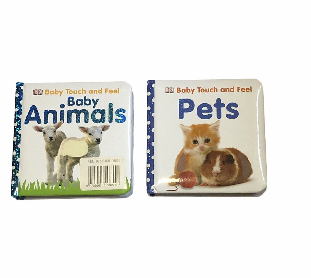 DK Touch And Feel Animal Pets Books
